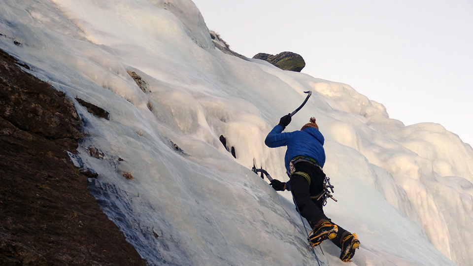 Cascades de glace