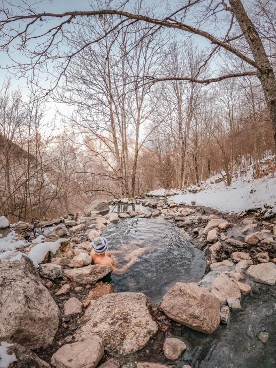 Las fuentes sulfurosas de Mérens